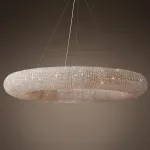 Подвесной светильник Crystal Halo D100 Gold от ImperiumLoft