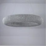 Подвесной светильник Crystal Halo D100 Gold от ImperiumLoft