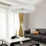 Подвесной светильник Crystal Halo D100 Gold от ImperiumLoft