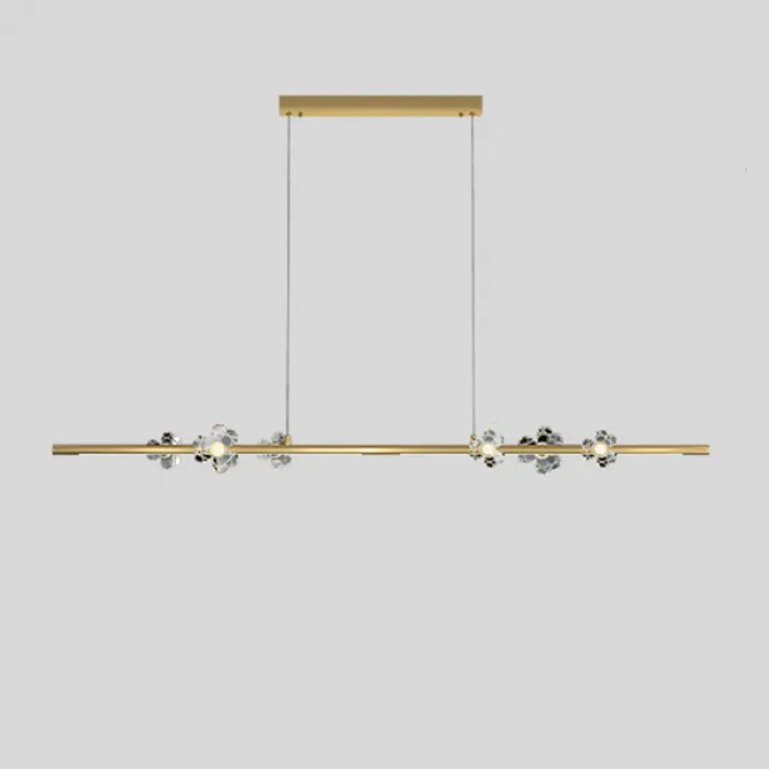 Подвесной светильник CAMILIA LONG L140 Brass от ImperiumLoft