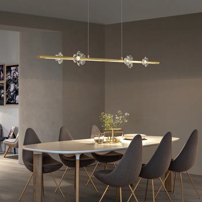 Подвесной светильник CAMILIA LONG L140 Brass от ImperiumLoft
