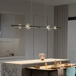 Подвесной светильник CAMILIA LONG L140 Brass от ImperiumLoft