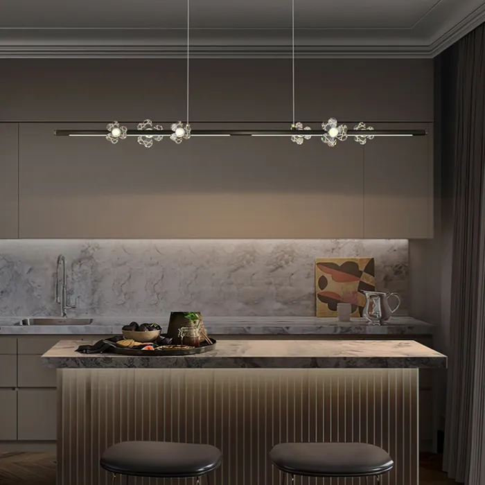 Подвесной светильник CAMILIA LONG L140 Brass от ImperiumLoft