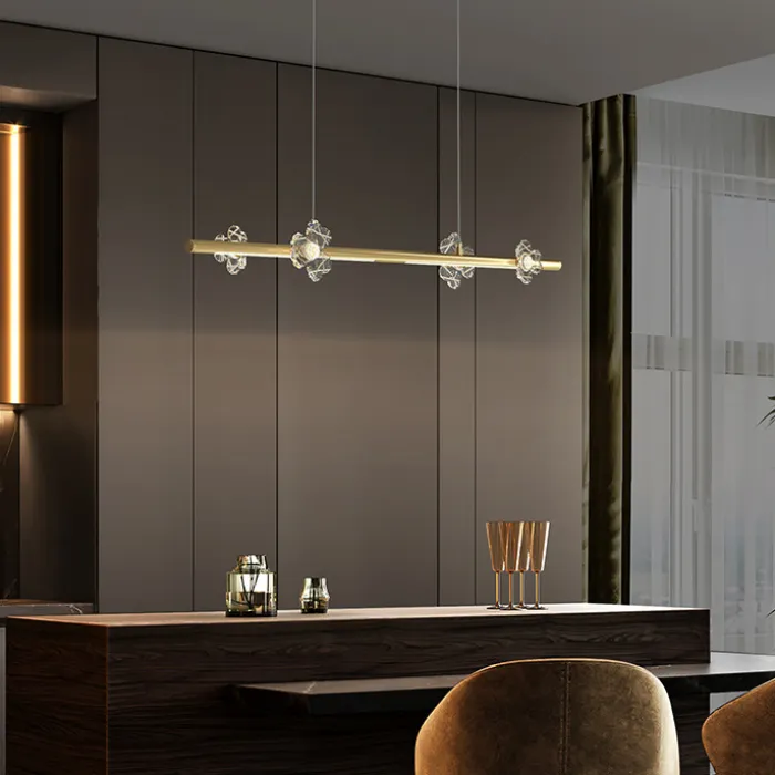 Подвесной светильник CAMILIA LONG L140 Brass от ImperiumLoft
