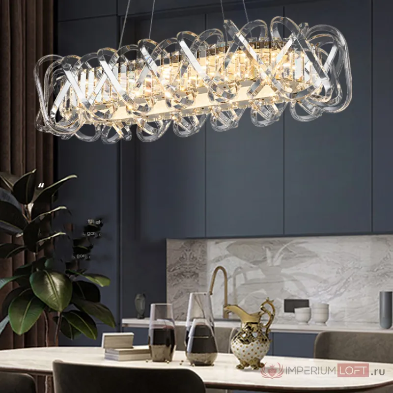 Подвесной светильник KARLENA LONG Transparent от ImperiumLoft