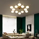 Потолочная люстра DAHLIA B L6 Transparent