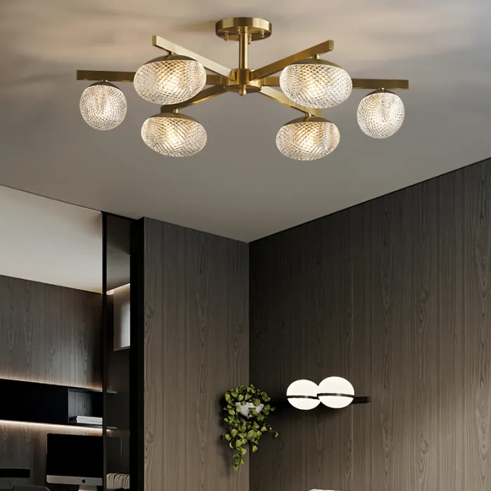 Потолочная люстра BETHANY CH L8 от ImperiumLoft