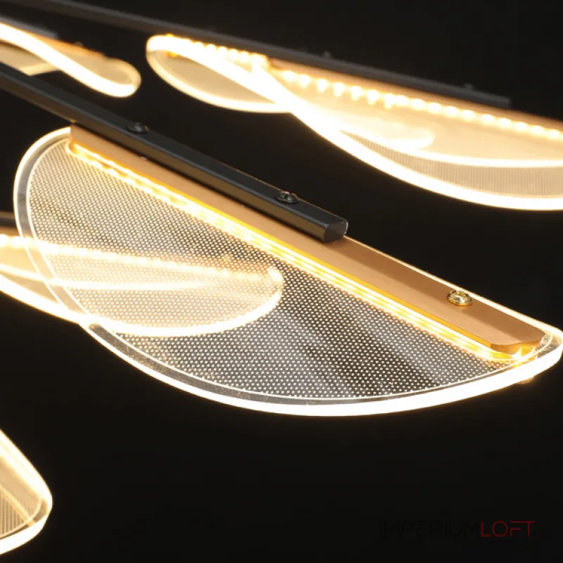 Потолочная люстра VISUAL L12 Brass