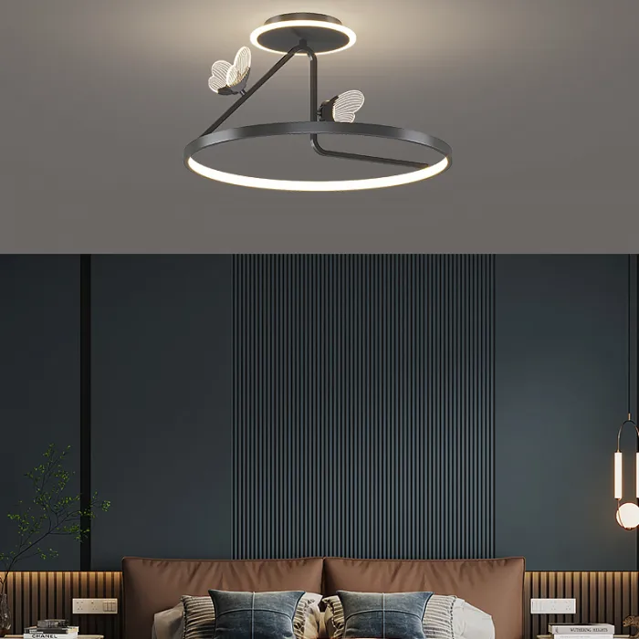 Потолочная люстра BABETTA CH E D40 Black 3000К от ImperiumLoft