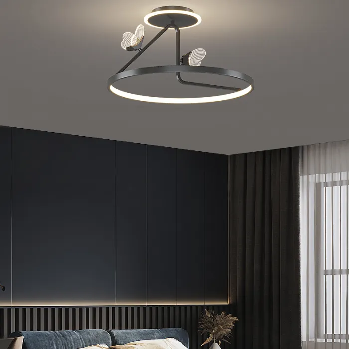 Потолочная люстра BABETTA CH E D40 Black 3000К от ImperiumLoft