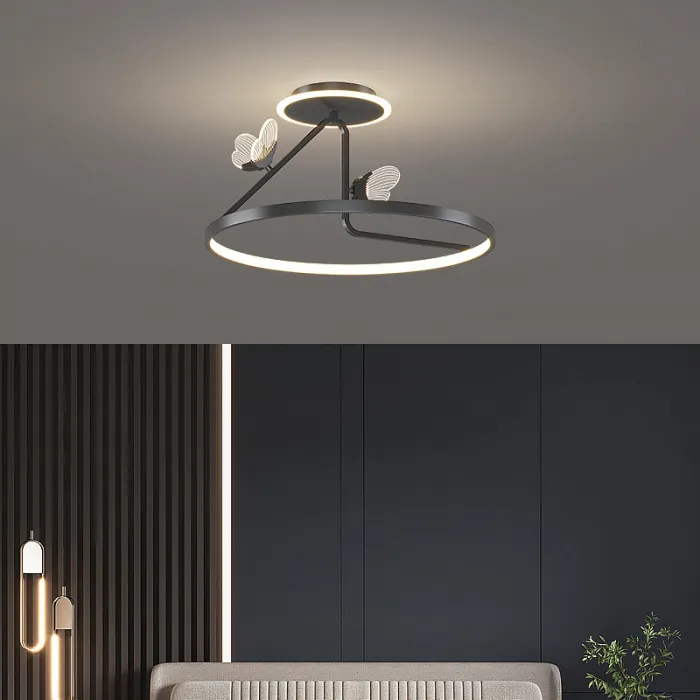 Потолочная люстра BABETTA CH E D40 Black 3000К от ImperiumLoft