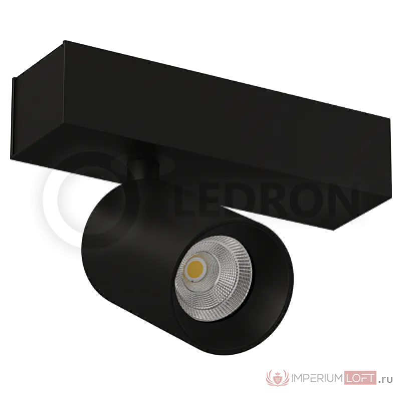 Накладной светодиодный светильник SAGITONY-S60-Black от ImperiumLoft