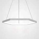Подвесная люстра MARLA D60 White Трехцветный свет от ImperiumLoft