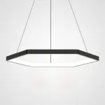 Подвесная люстра MARLA D60 Black 4000К от ImperiumLoft