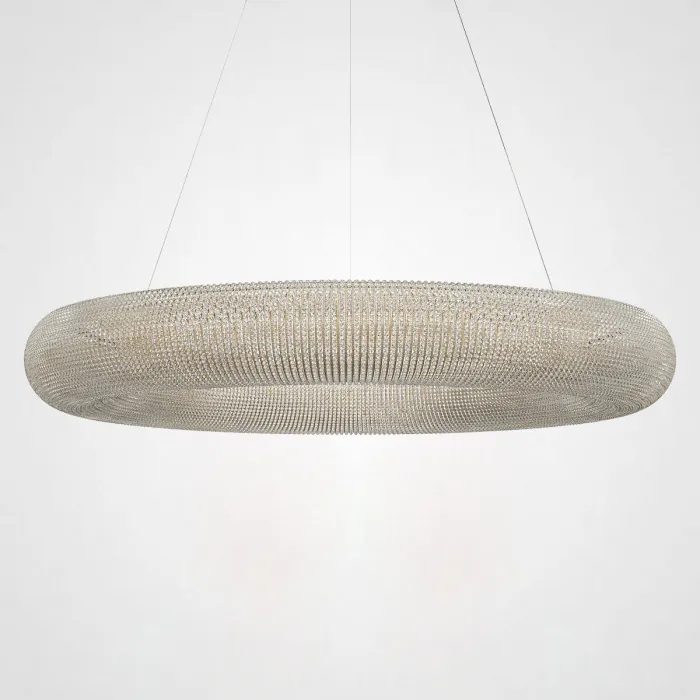 Подвесной светильник Crystal Halo D180 Gold от ImperiumLoft