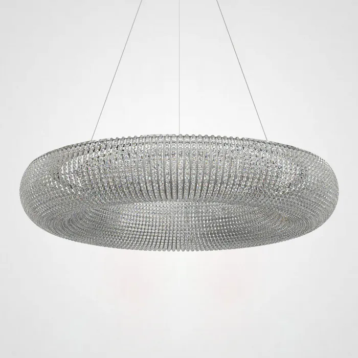 Подвесной светильник Crystal Halo D60 Silver от ImperiumLoft