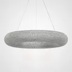Подвесной светильник Crystal Halo D80 Silver от ImperiumLoft