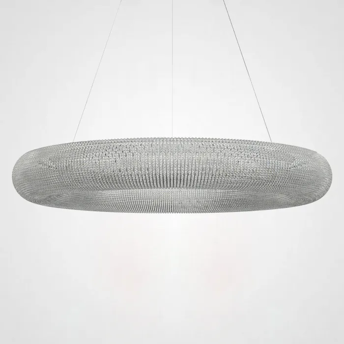 Подвесной светильник Crystal Halo D180 Silver от ImperiumLoft
