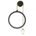 Бра Crystal Lux CORIDA AP25W LED BLACK/GOLD от ImperiumLoft