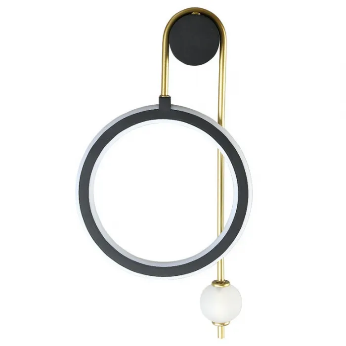 Бра Crystal Lux CORIDA AP25W LED BLACK/GOLD от ImperiumLoft