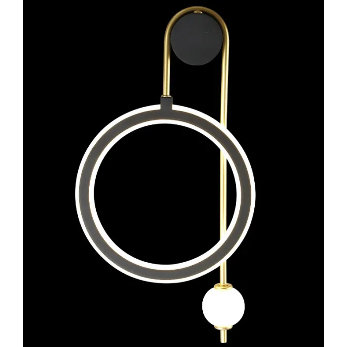 Бра Crystal Lux CORIDA AP25W LED BLACK/GOLD от ImperiumLoft