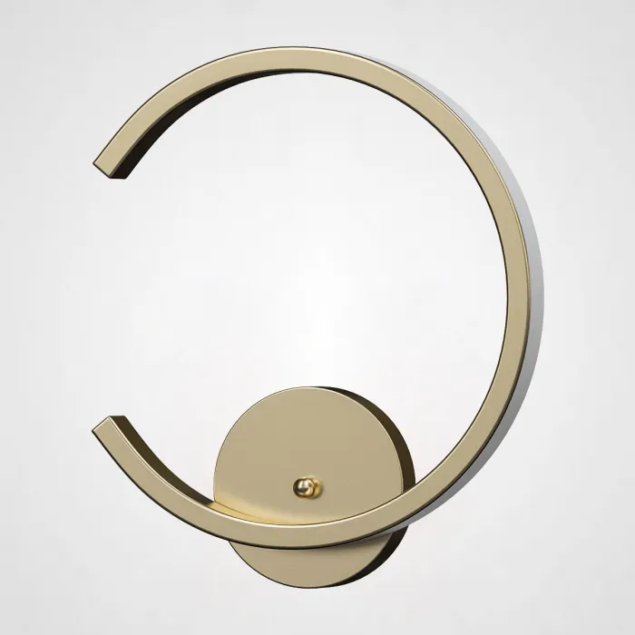 Настенный светильник RIN D30 Brass от ImperiumLoft