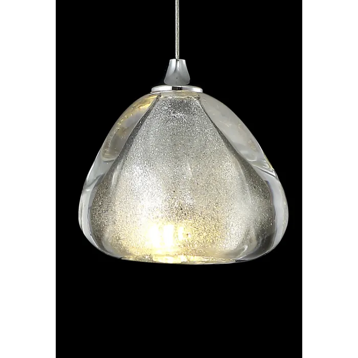 Светильник подвесной Crystal L ux VERANO SP1 SILVER от ImperiumLoft