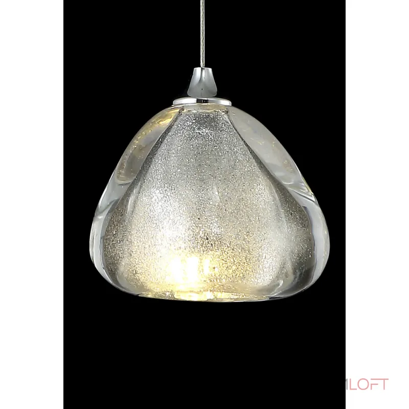 Подвесной светильник Crystal L ux VERANO SP1 SILVER