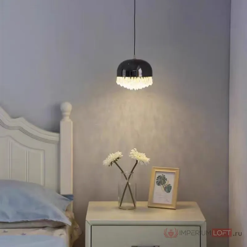 Подвесной светильник NOOR D12 Black с лифтом от ImperiumLoft