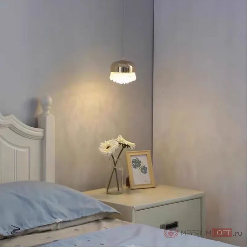 Подвесной светильник NOOR D12 Black с лифтом от ImperiumLoft