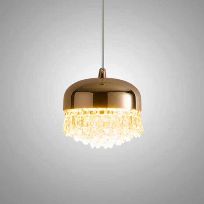 Подвесной светильник NOOR D16 Gold с лифтом от ImperiumLoft
