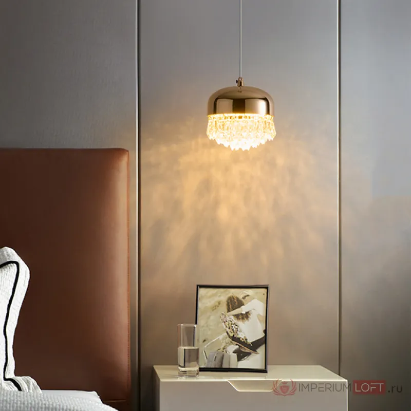 Подвесной светильник NOOR D12 Black с лифтом от ImperiumLoft