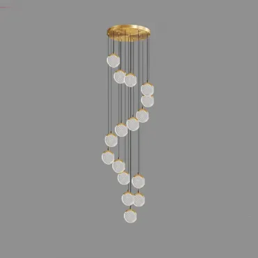 Подвесной светильник NORMAN D60 Brass