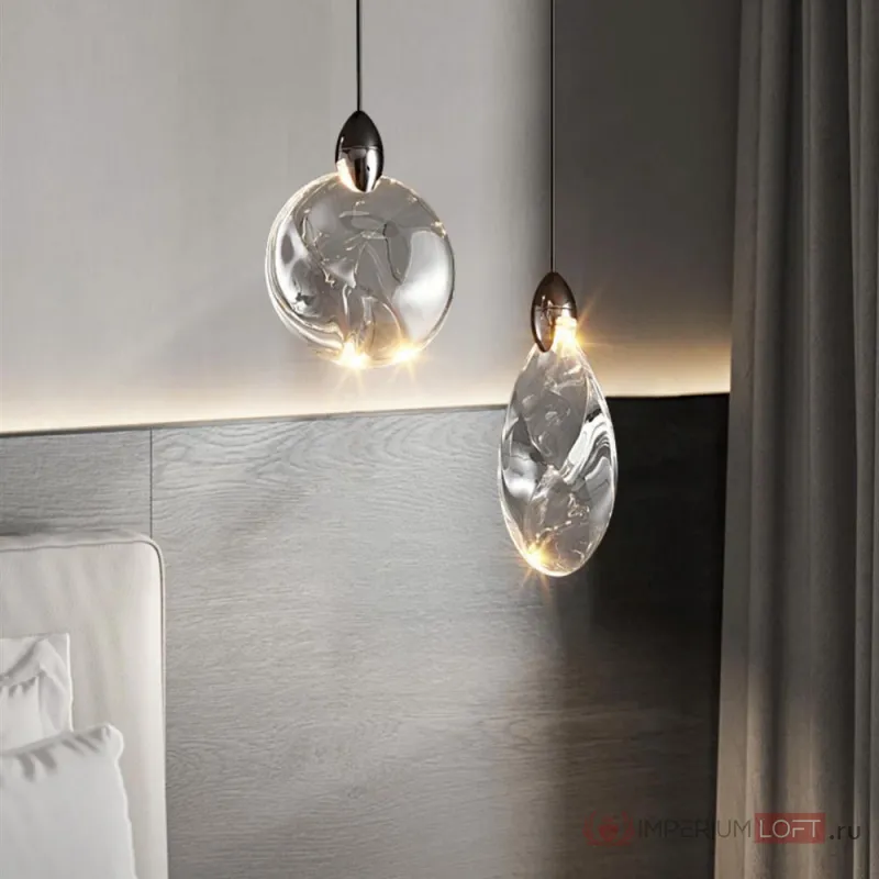 Подвесной светильник AQUILA D20 Black от ImperiumLoft