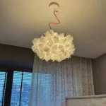 Серия светодиодных светильников оригинальной формы с флористическими мотивами COSE D53 Gold