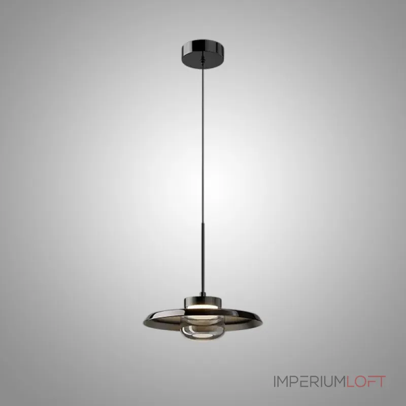 Серия подвесных светильников с дисковидным металлическим корпусом и полусферическими стеклянными рассеивателями RUBEN L1 Grey от ImperiumLoft Серия подвесных светильников с дисковидным металлическим корпусом и полусферическими стеклянными рассеивателями RUBEN L1 Grey от ImperiumLoft