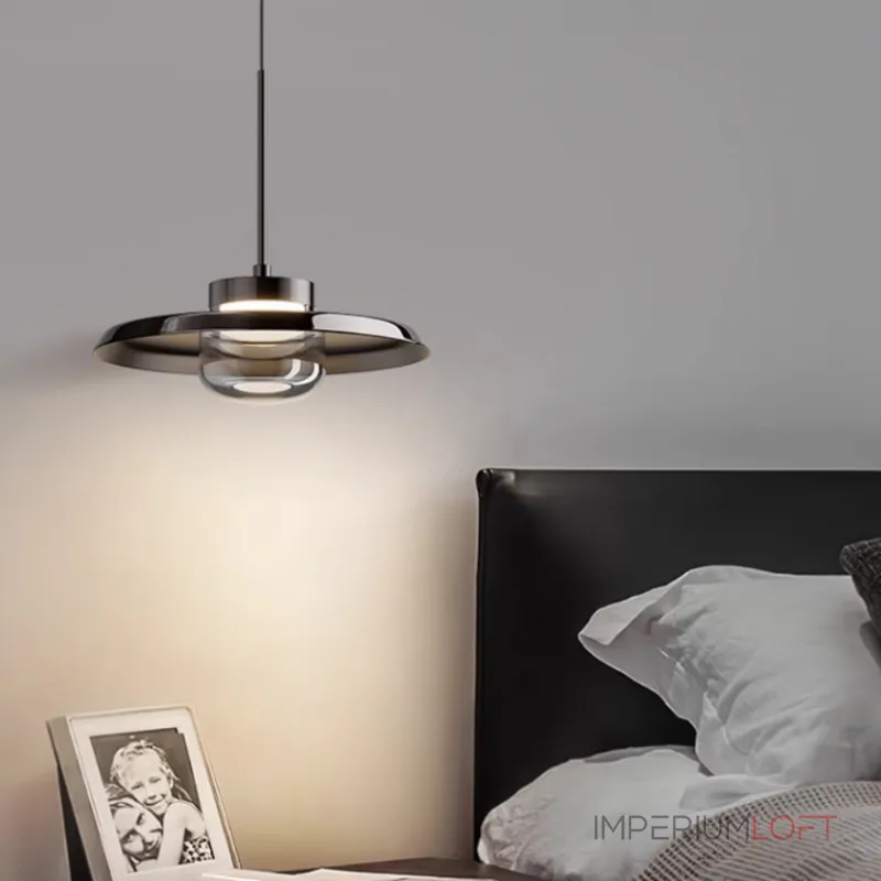 Серия подвесных светильников с дисковидным металлическим корпусом и полусферическими стеклянными рассеивателями RUBEN L1 White от ImperiumLoft Серия подвесных светильников с дисковидным металлическим корпусом и полусферическими стеклянными рассеивателями RUBEN L1 White от ImperiumLoft