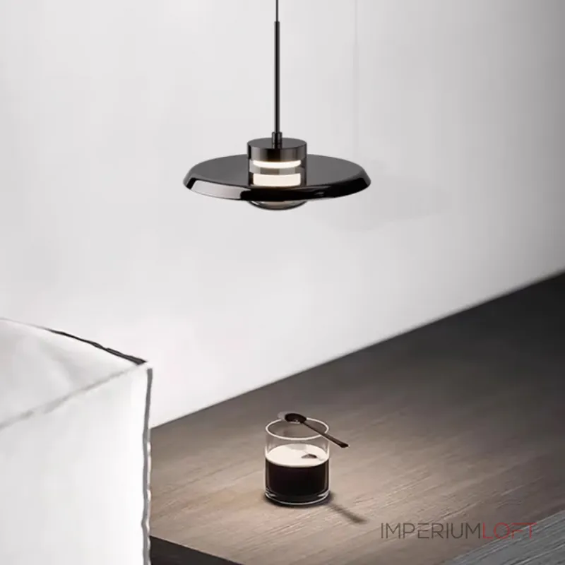 Серия подвесных светильников с дисковидным металлическим корпусом и полусферическими стеклянными рассеивателями RUBEN L1 White от ImperiumLoft Серия подвесных светильников с дисковидным металлическим корпусом и полусферическими стеклянными рассеивателями RUBEN L1 White от ImperiumLoft