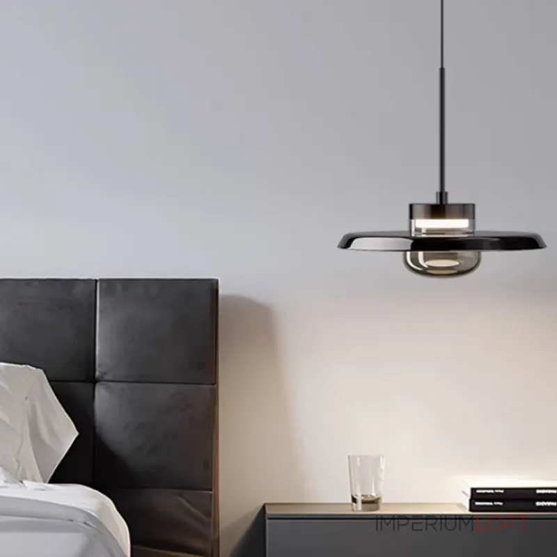 Серия подвесных светильников с дисковидным металлическим корпусом и полусферическими стеклянными рассеивателями RUBEN L1 White от ImperiumLoft Серия подвесных светильников с дисковидным металлическим корпусом и полусферическими стеклянными рассеивателями RUBEN L1 White от ImperiumLoft