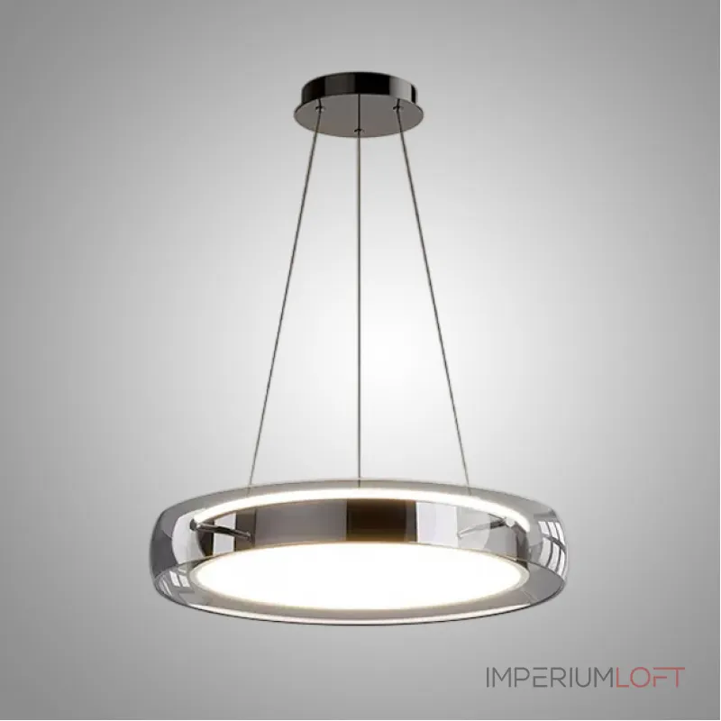 Серия подвесных светодиодных светильников с дисковидным металлическим корпусом, обрамленным стеклянным обручем SCOTT Black Серия подвесных светодиодных светильников с дисковидным металлическим корпусом, обрамленным стеклянным обручем SCOTT Black