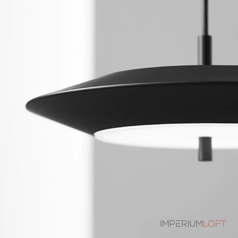 Подвесной светодиодный светильник с черным дисковидным плафоном и регулируемой яркостью TITO от ImperiumLoft Подвесной светодиодный светильник с черным дисковидным плафоном и регулируемой яркостью TITO от ImperiumLoft