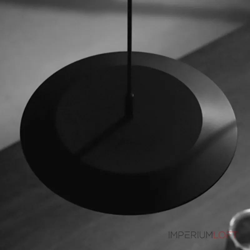 Подвесной светодиодный светильник с черным дисковидным плафоном и регулируемой яркостью TITO от ImperiumLoft Подвесной светодиодный светильник с черным дисковидным плафоном и регулируемой яркостью TITO от ImperiumLoft