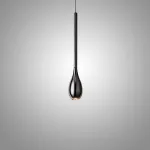 Серия подвесных светодиодных светильников с каплевидным корпусом JURIS Black