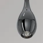 Серия подвесных светодиодных светильников с каплевидным корпусом JURIS Chrome
