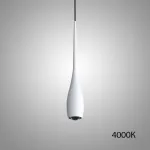 Серия подвесных светодиодных светильников с каплевидным корпусом JURIS B White 4000К