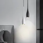 Серия подвесных светодиодных светильников с каплевидным корпусом JURIS B White 3000К с лифтом