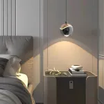 Серия подвесных LED светильников с регулировкой высоты подвеса и шарообразным плафоном с линзированным источником света MARELIUS Black 3000-4000-6000К