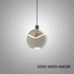 Серия подвесных LED светильников с регулировкой высоты подвеса и шарообразным плафоном с линзированным источником света MARELIUS Creamy white 3000-4000-6000К