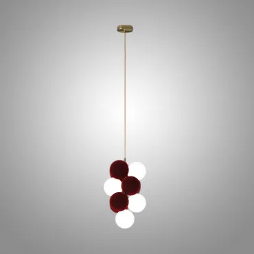 Подвесной светильник LATTE COSY L4 Bordeaux