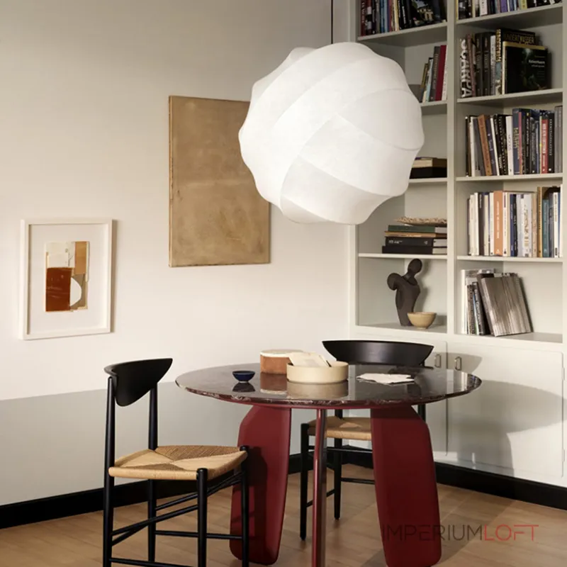 Серия подвесных светильников в виде обтянутого тканью шарообразного металлического каркаса ZAKEUS D60 от ImperiumLoft Серия подвесных светильников в виде обтянутого тканью шарообразного металлического каркаса ZAKEUS D60 от ImperiumLoft